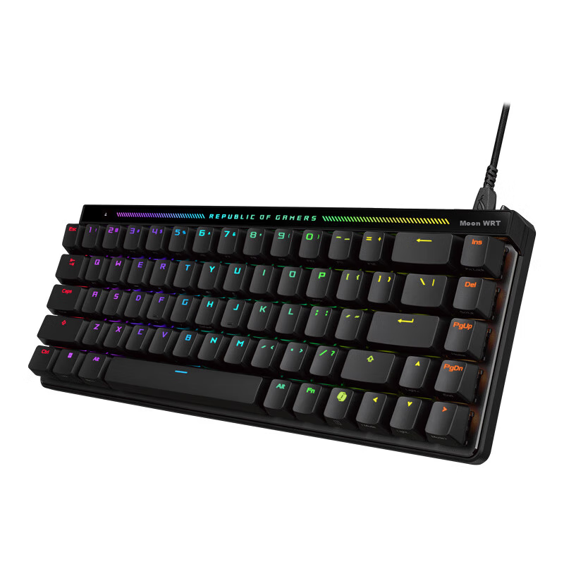 Игровая клавиатура ROG Magician Ace HFX, черная, УФ-покрытие, версия ABS