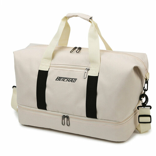 Сумка спортивная Xiaomi 5 л 25х46х28 см ручная кладь бежевый 1209₽