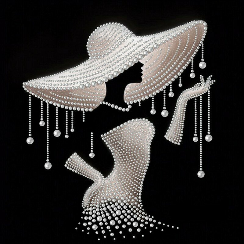 Канва с рисунком Larkes #К3672 Жемчужная 1 , Вышивка бисером, 26 х 26 см