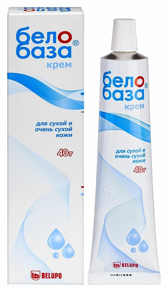 Крем Белобаза, для сухой кожи, без красителей и ароматизаторов, 40г