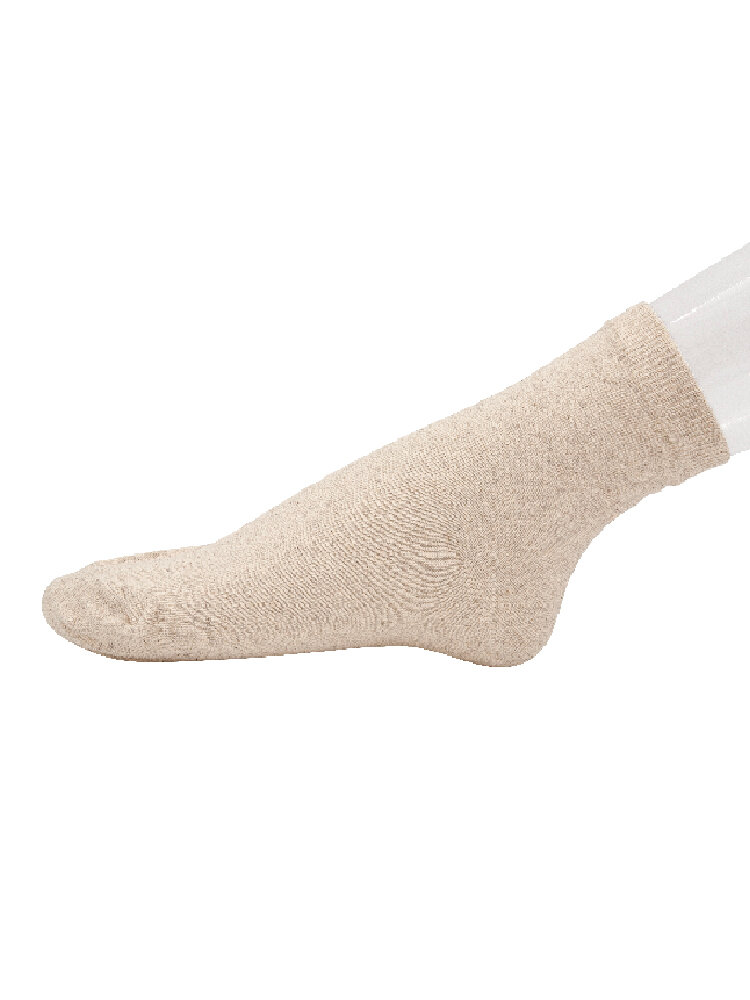 Носки спортивные Green Washtag, размер 27, бежевый — фото 1