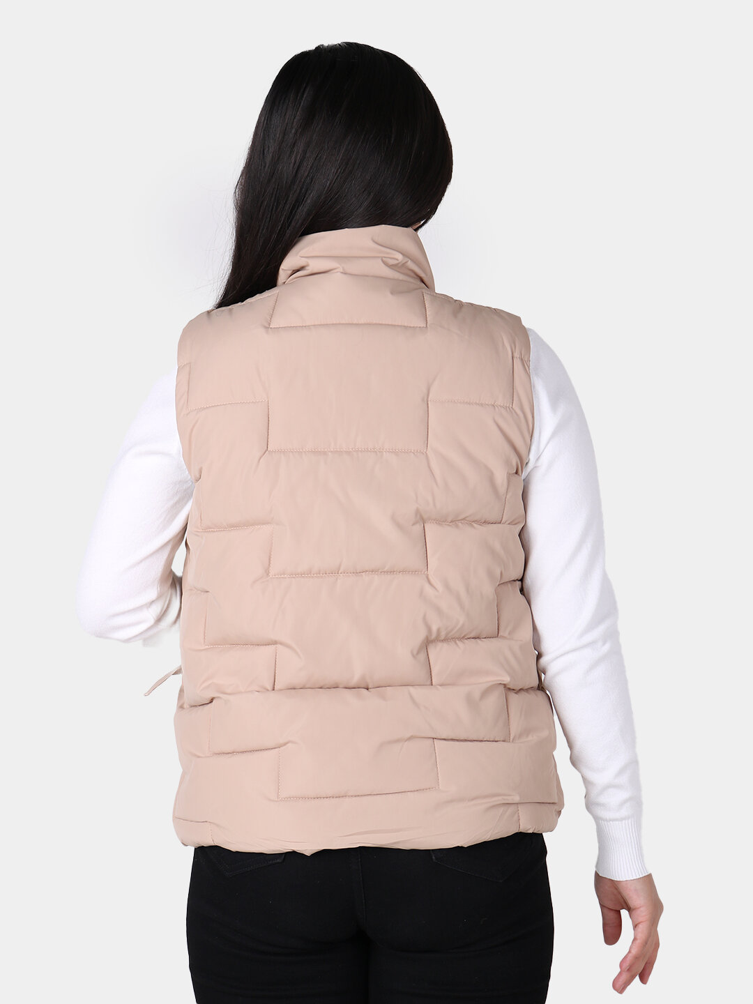 Жилет спортивный , размер One Size, бежевый — фото 1