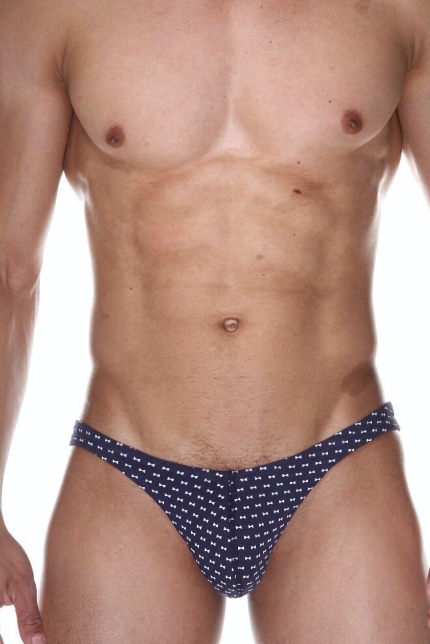 Трусы Темно-синие с бантиками