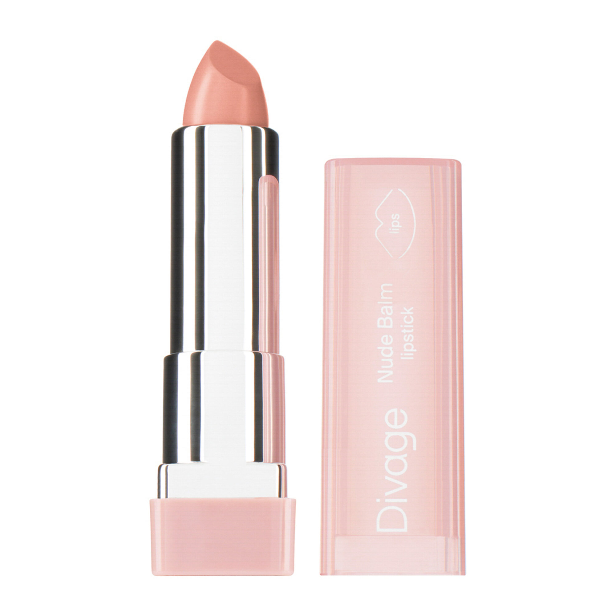 Помада-бальзам DIVAGE Nude Balm Lipstick, тон 03, светло-коричневая, 2.8 г — фото 1