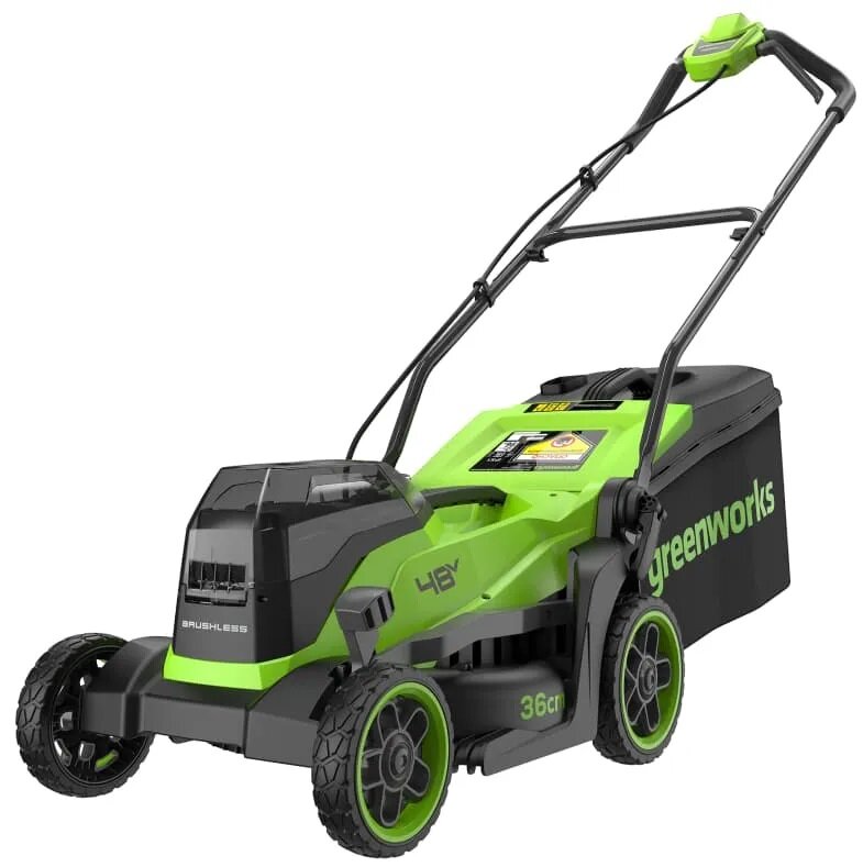 Газонокосилка GREENWORKS GD24X2LM361, 36 см, без АКБ и ЗУ