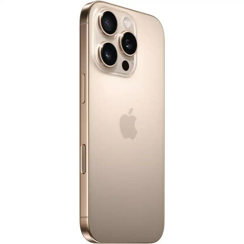 Смартфон Apple iPhone 16 Pro 128 ГБ (nanoSim+eSim), Desert Titanium + беспроводные наушники в подарок — фото 1