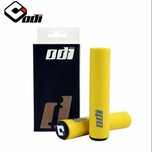 Грипсы из силикона ODI, желтые 130 мм