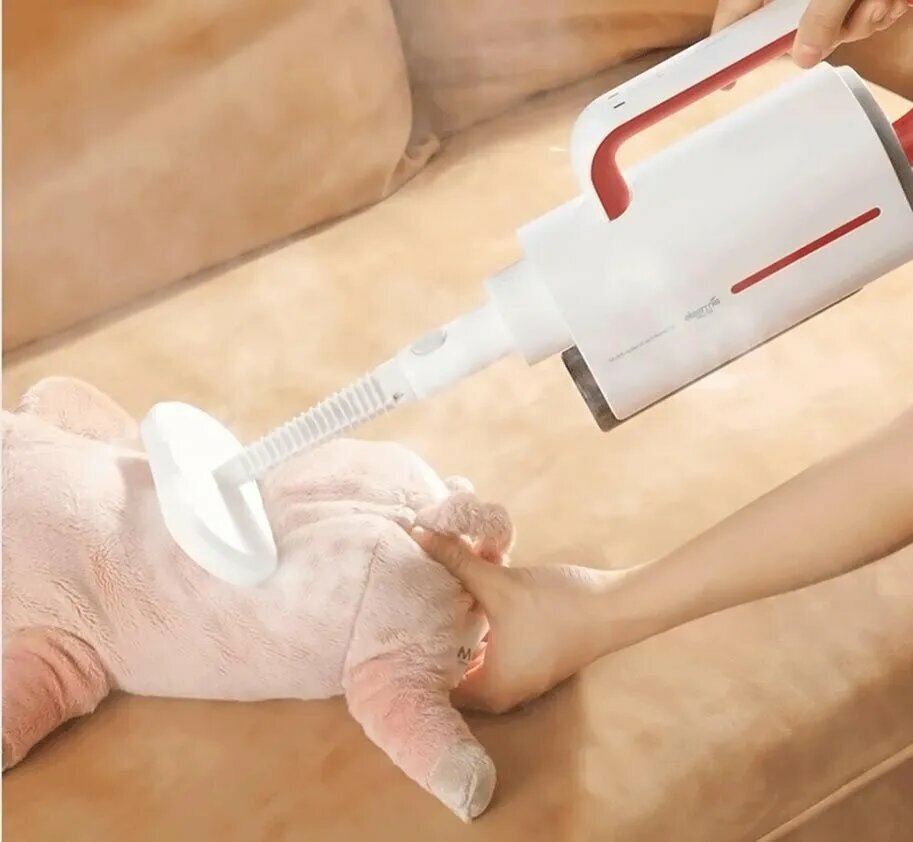 Пароочистители Xiaomi Пароочиститель Мультифункциональная паровая швабра Xiaomi Steam Cleaner DEM-ZQ610 CN 1600 Вт, насадки - 1 шт