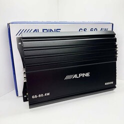 Усилитель автомобильный 4-х канальный 4000W / 4-х канальный усилитель звука