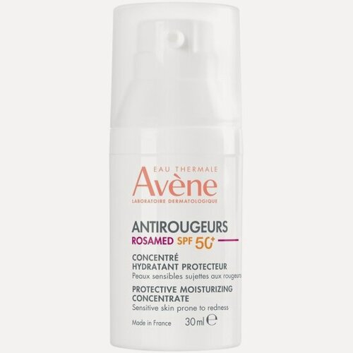 Изображение товара Защитный концентрат для лица Avene Antirougeurs Rosamed SPF50+ для кожи, склонной к покраснениям, 30 мл
