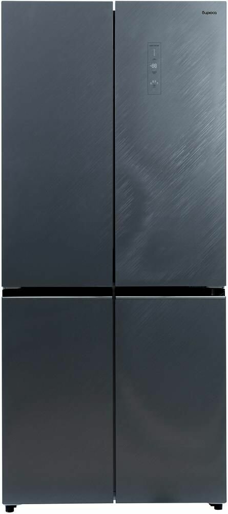 БИРЮСА Холодильник CD 496 TCG, объем 496 л, серебристый/серый, темно-серый