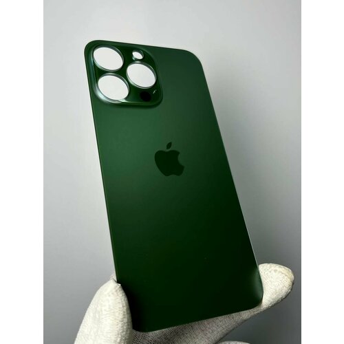 Оригинальная задняя крышка (стекло) IPhone 13 Pro - зеленый , с широким вырезом под камеру