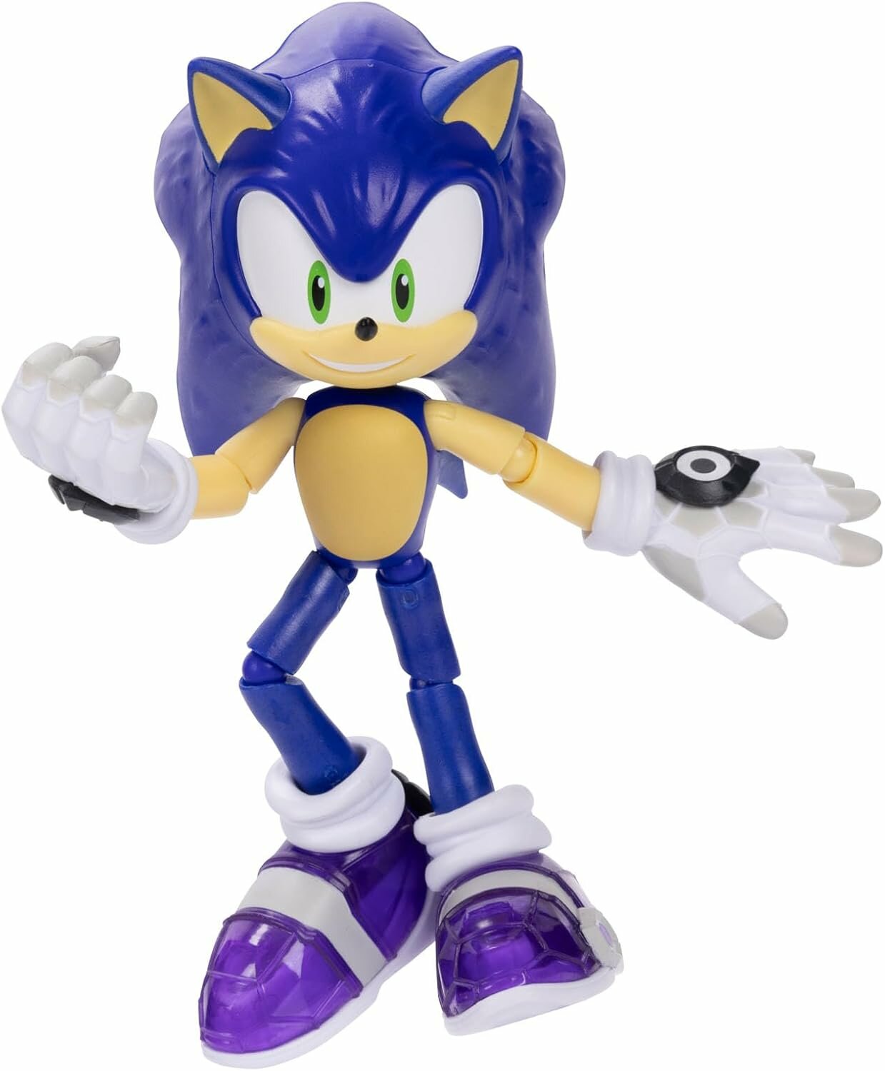 Фигурка Соника Sonic Prime – 5 дюймов – The Grim – 13 точек артикуляции – Официальный товар Sega и Netflix (для детей от 3 лет) — фото 1