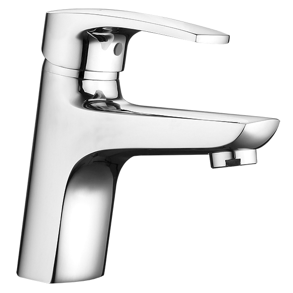 Смеситель для раковины (умывальника) латунный однорычажный Elghansa Monica PLUS 1632519, хром