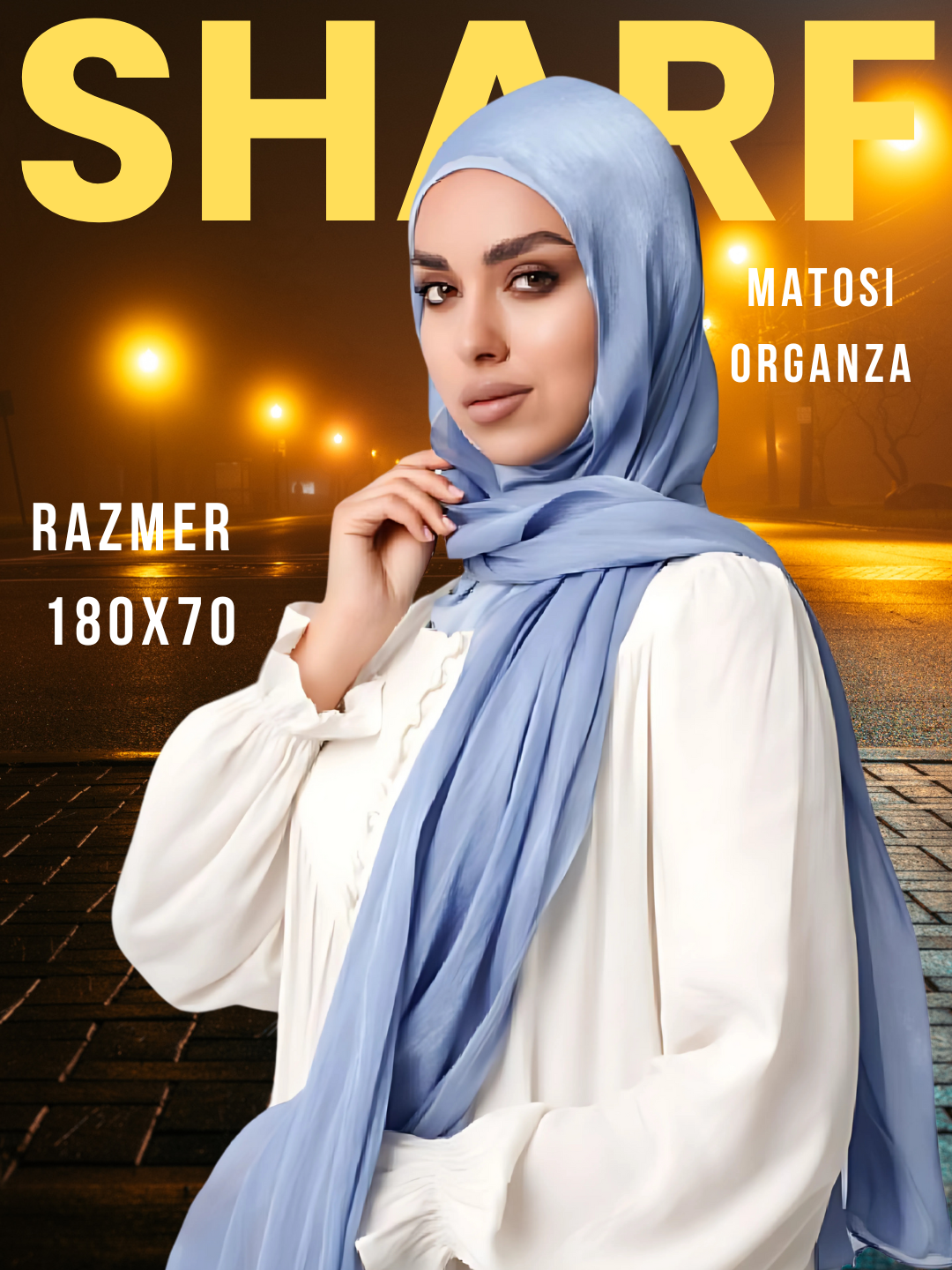 Шарф  для девочек и женщин,170х75 см, no size, синий/кит