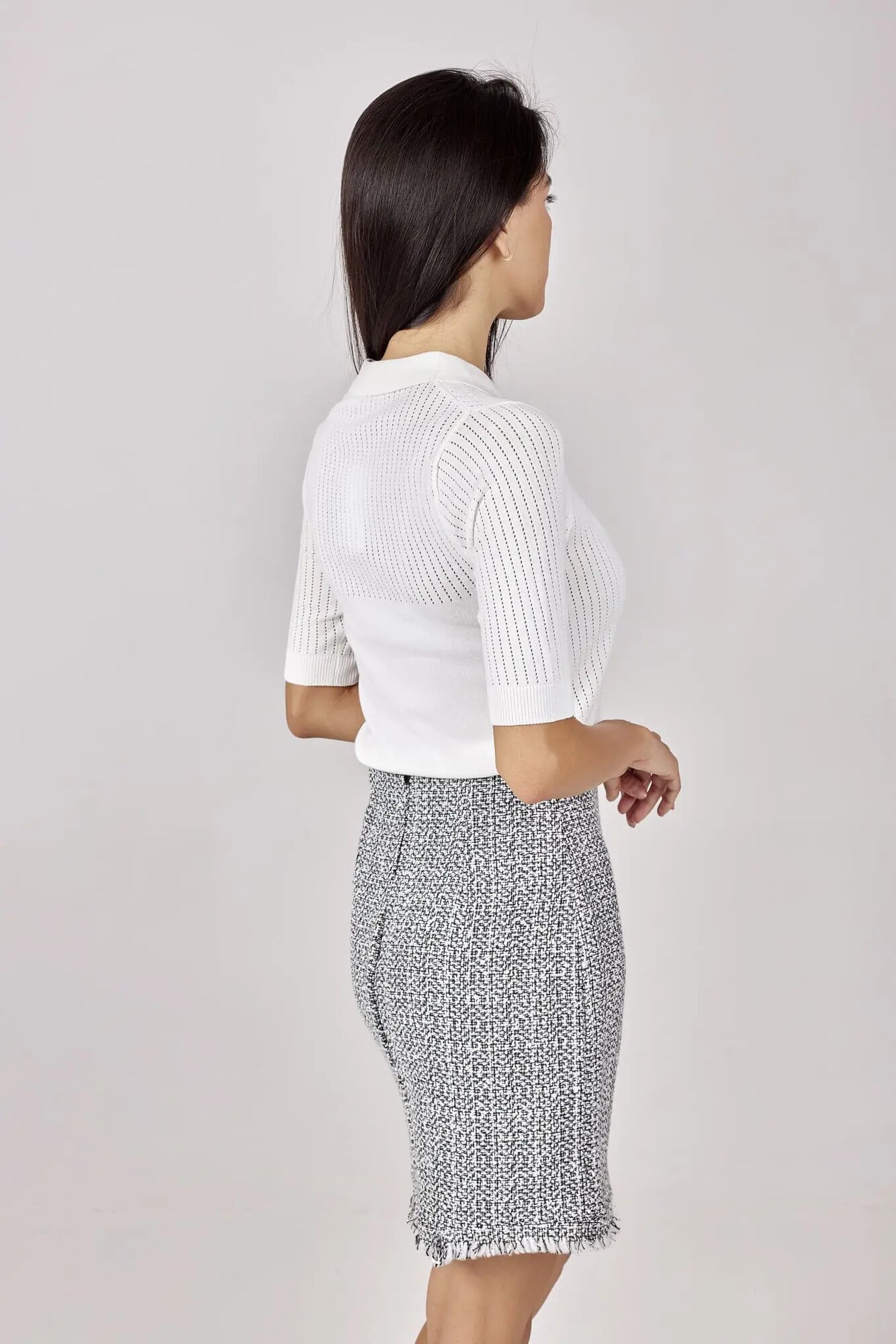 Джемпер Selfie, размер S, белый — фото 1