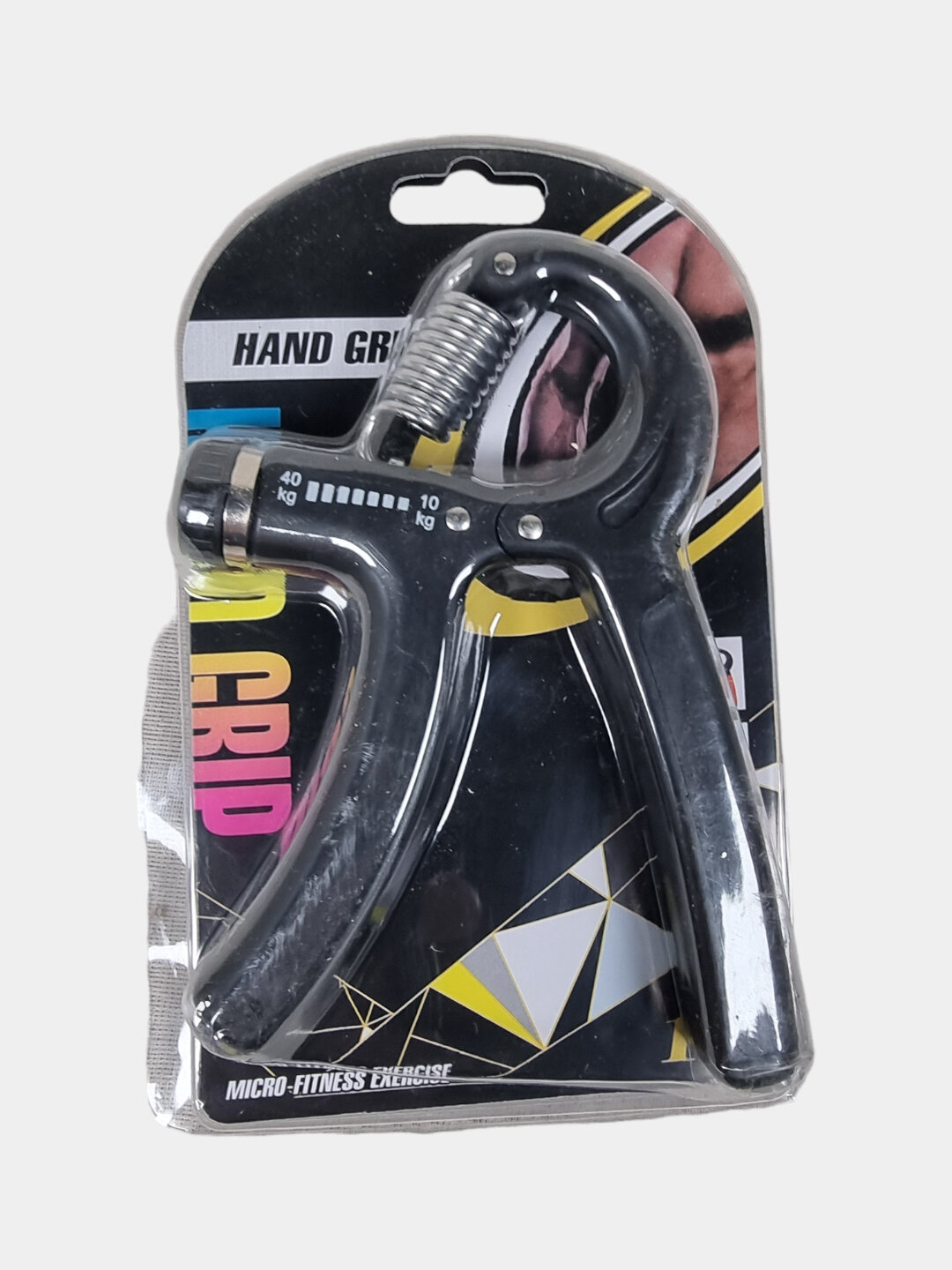 Эспандер General Fitness, регулируемый, для рук, пальцев, нагрузка до 40кг — фото 1