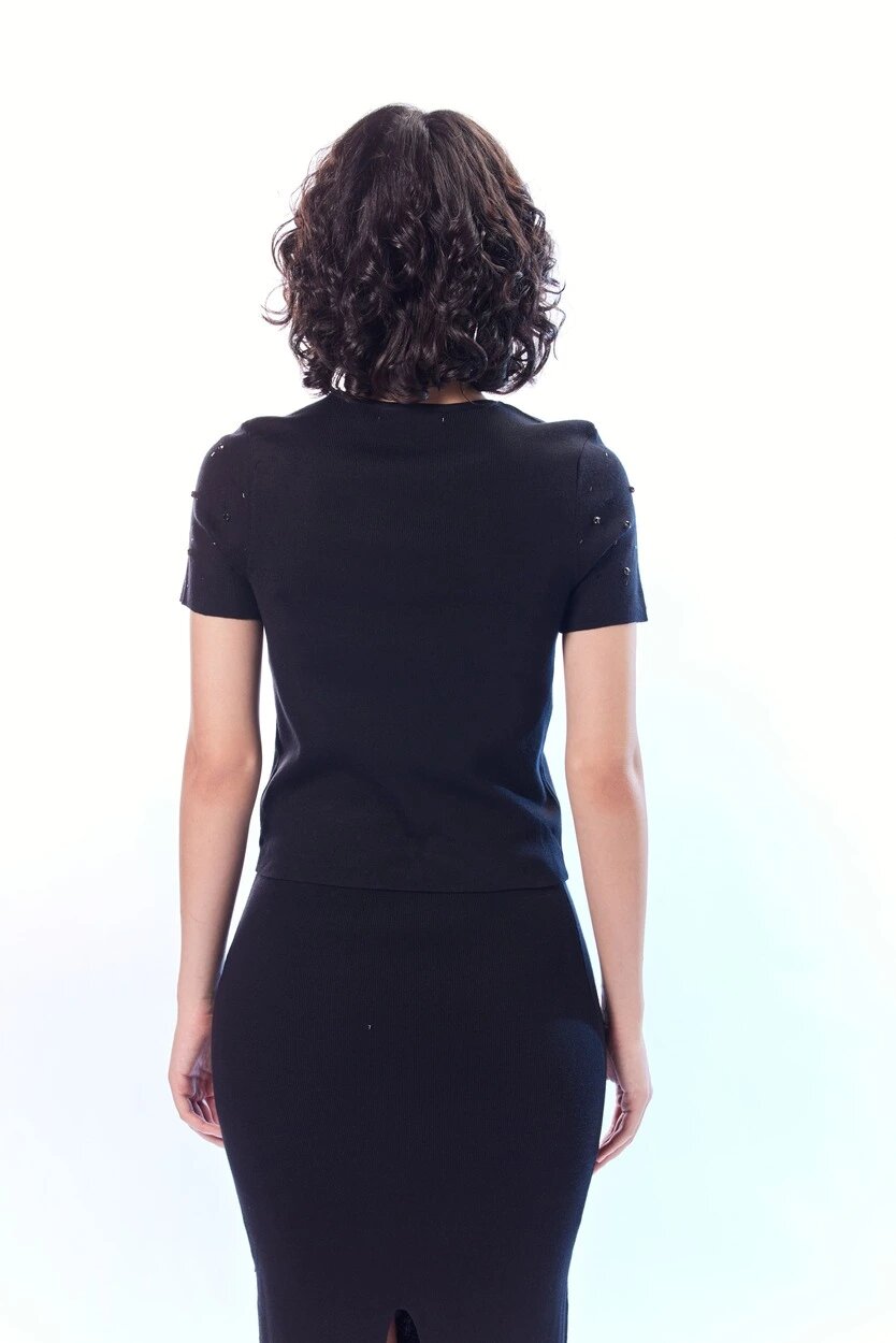 Джемпер Selfie, размер XS, черный — фото 1