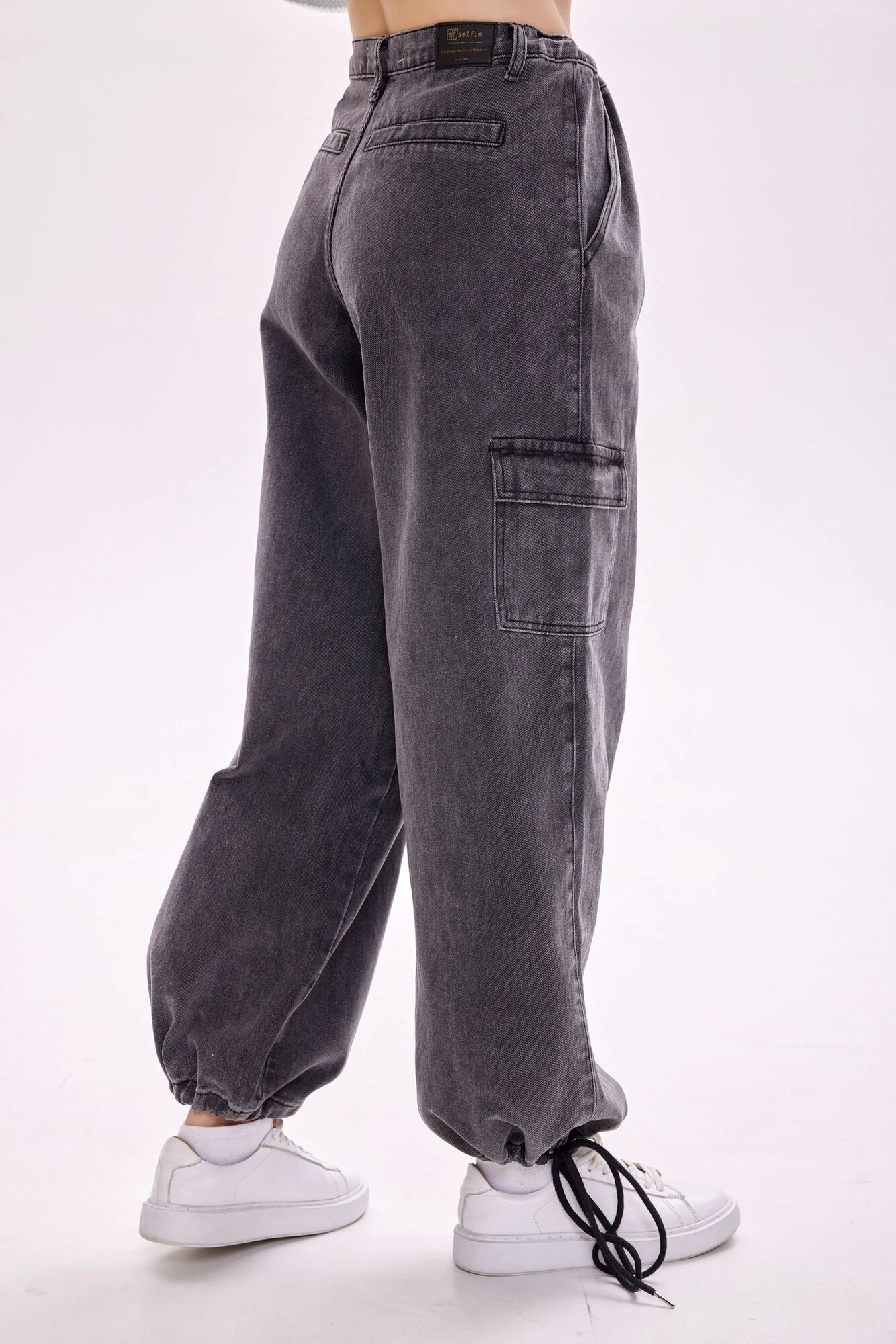 Джинсы Selfie, размер 27, серый — фото 1