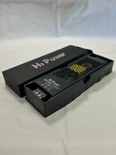 Изображение товара Блок питания 24V 350W Hi Power, металлический корпус, IP20, черный