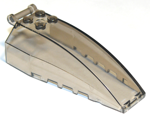 Windscreen 8 x 4 x 2 with 4 Studs and Bar Handle, 92579 Trans-Brown U