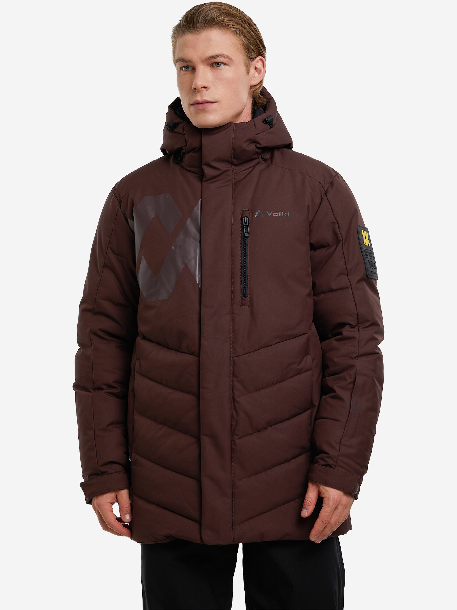 Куртка Volkl Huascaran Men's Synthetic Down Jacket, размер 44/46, темно-коричневый