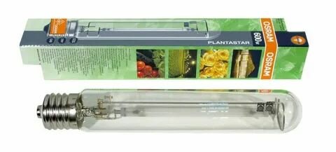Лампа для растений OSRAM PLANTASTAR 600W E40 90000 Лм