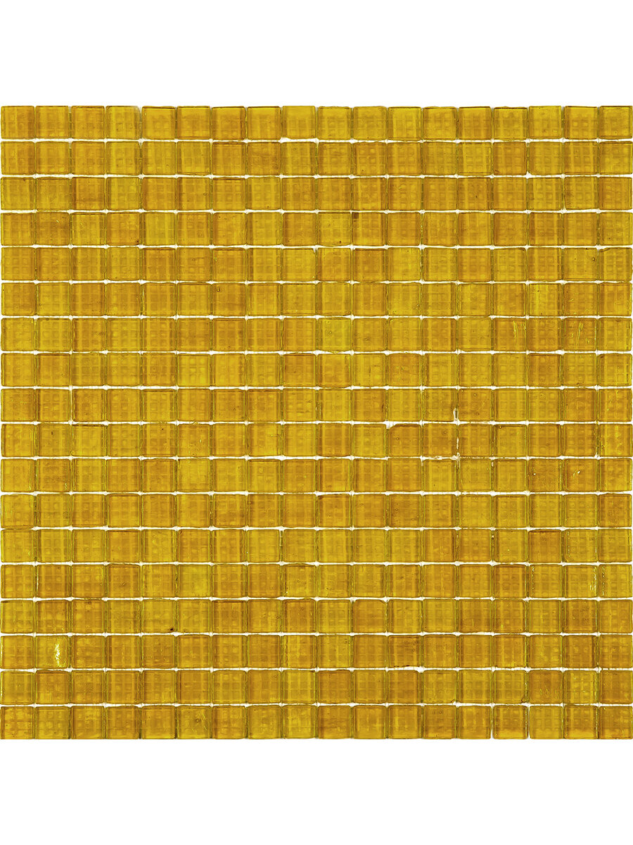 Плитка мозаика из стекла на бумаге Alma Mono Color Glice размер листа 295х295 мм чип 15х15 мм толщина 4 мм