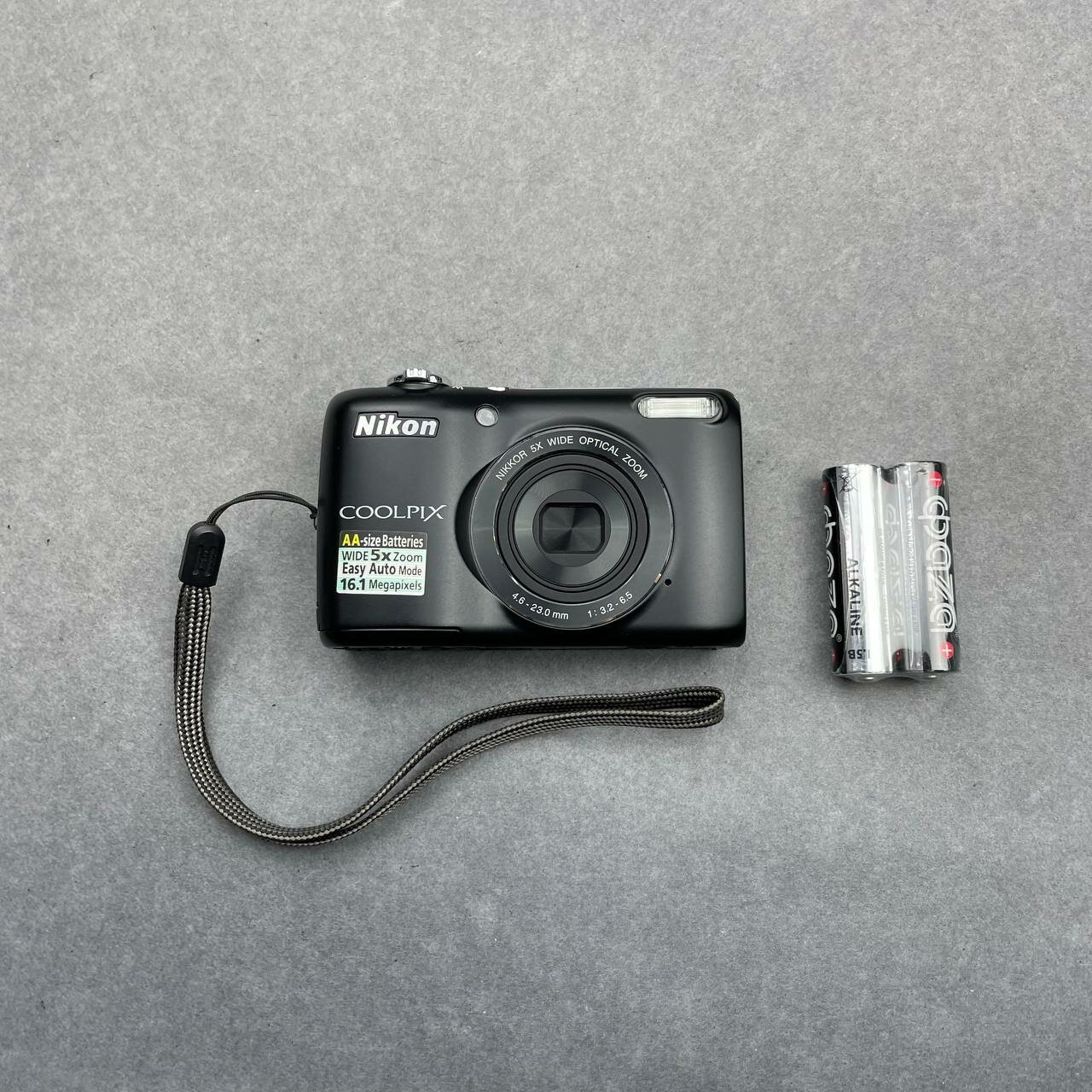 Цифровой компактный фотоаппарат Nikon Coolpix L26, 16.4 Мпикс, черный