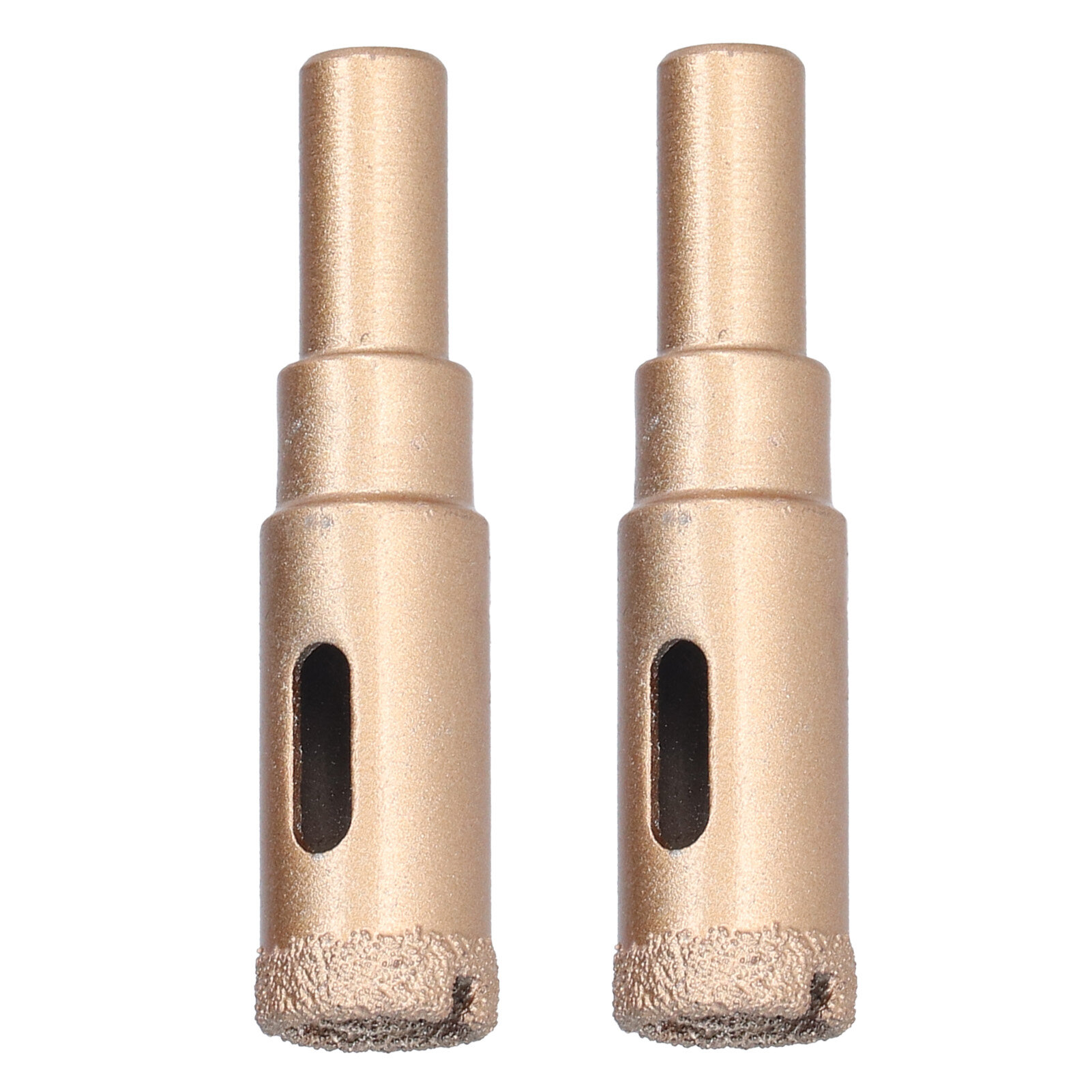 Изображение 2Pcs Diamond Drill Bits 16mm Large Chip Removal Port High Torsion Brazed Hole Saw for Glass Porcelain Tile Stone Marble