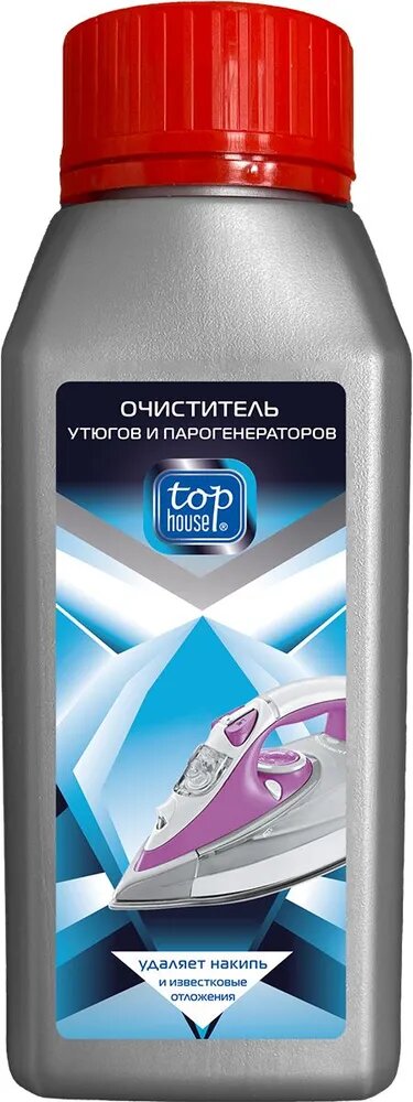Очиститель накипи Top House, для утюгов и гладильных систем, 250 мл