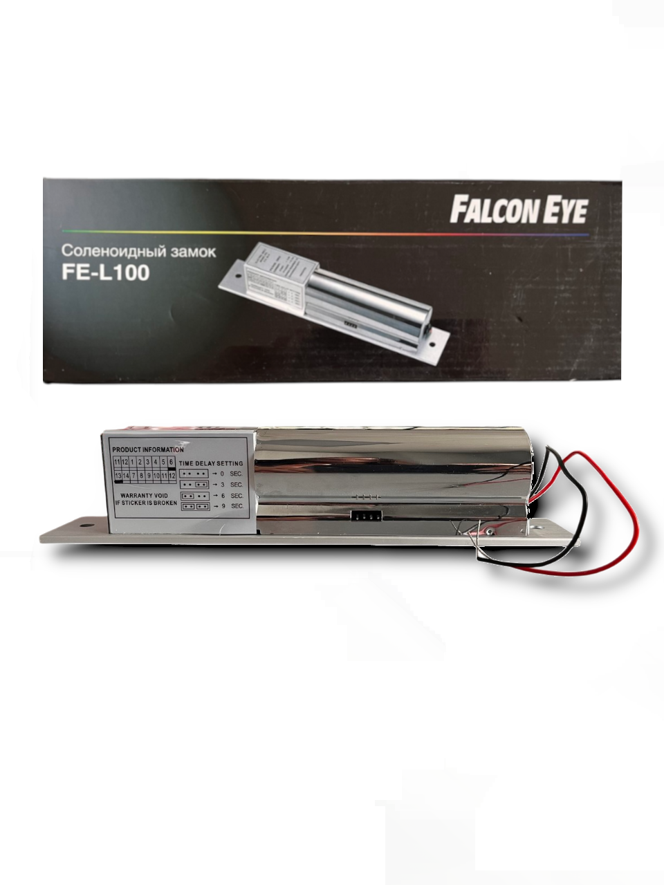 Замок электромеханический соленоидный врезной Falcon Eye FE-L100