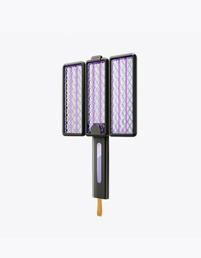 Электрическая мухобойка Qualitell Folding Electric Mosquito Swatter V3 (ZSS240918) Iron Gray
