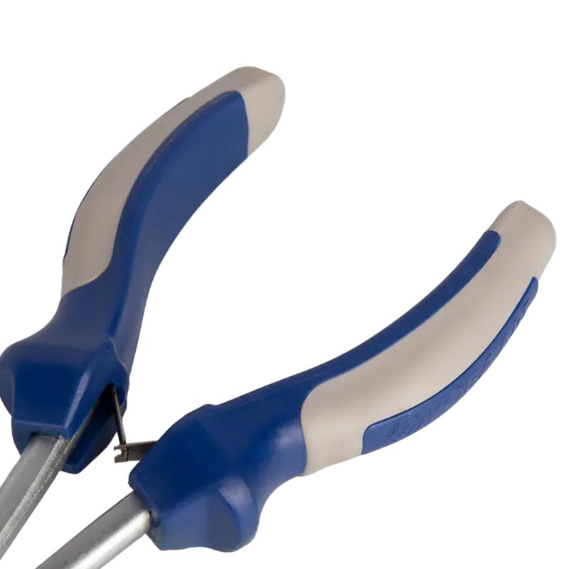 Длинногубцы изогнутые Кобальт 244-162 165 мм — фото 1