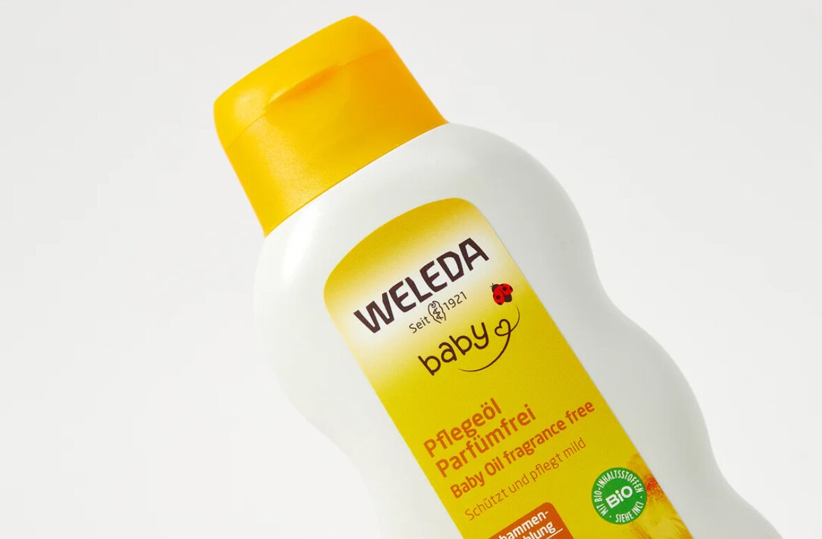 Картинки Масло для младенцев, WELEDA calendula oil, 200 ml