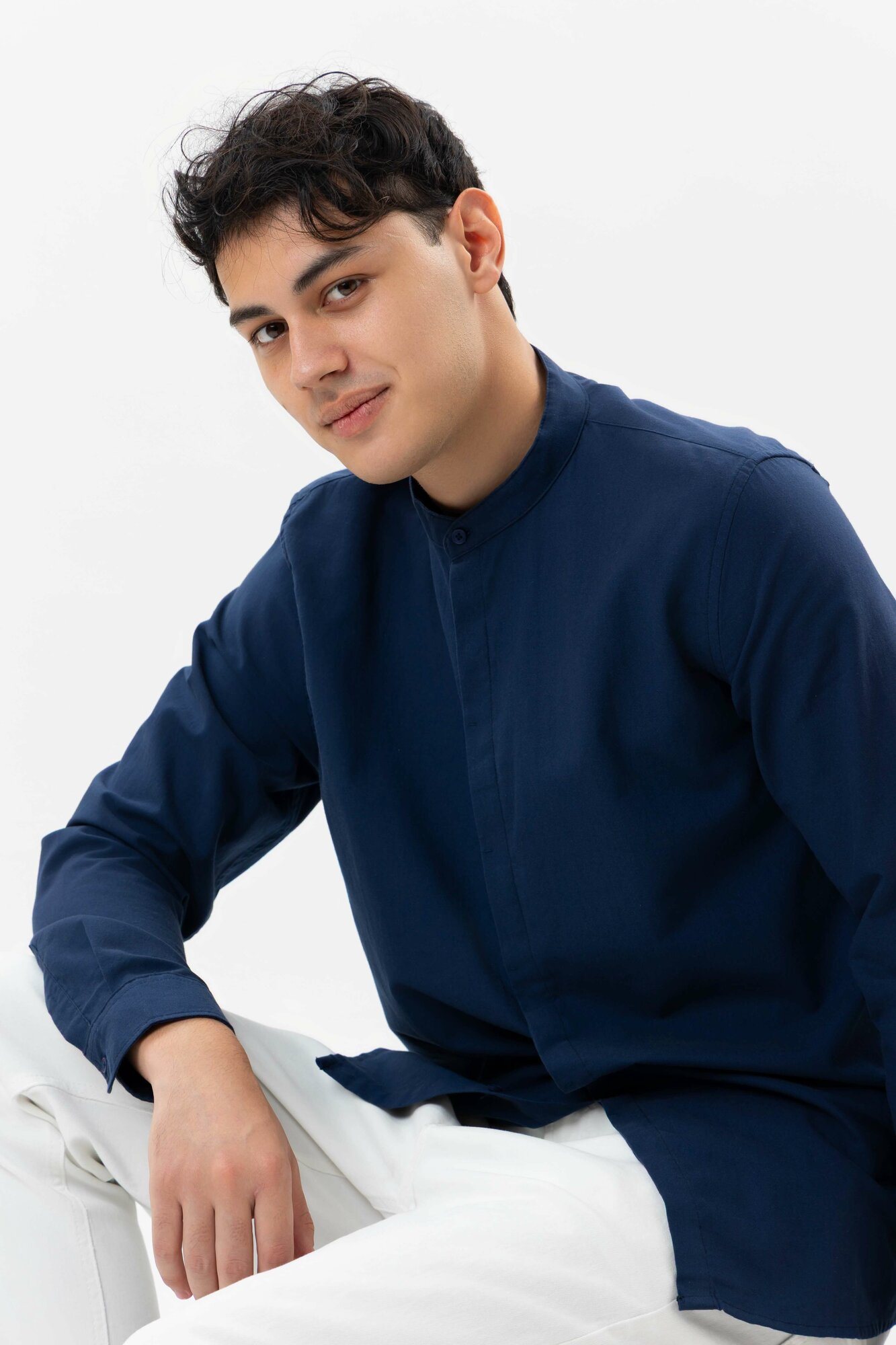 Рубашка TERRA PRO, размер M, navy — фото 1