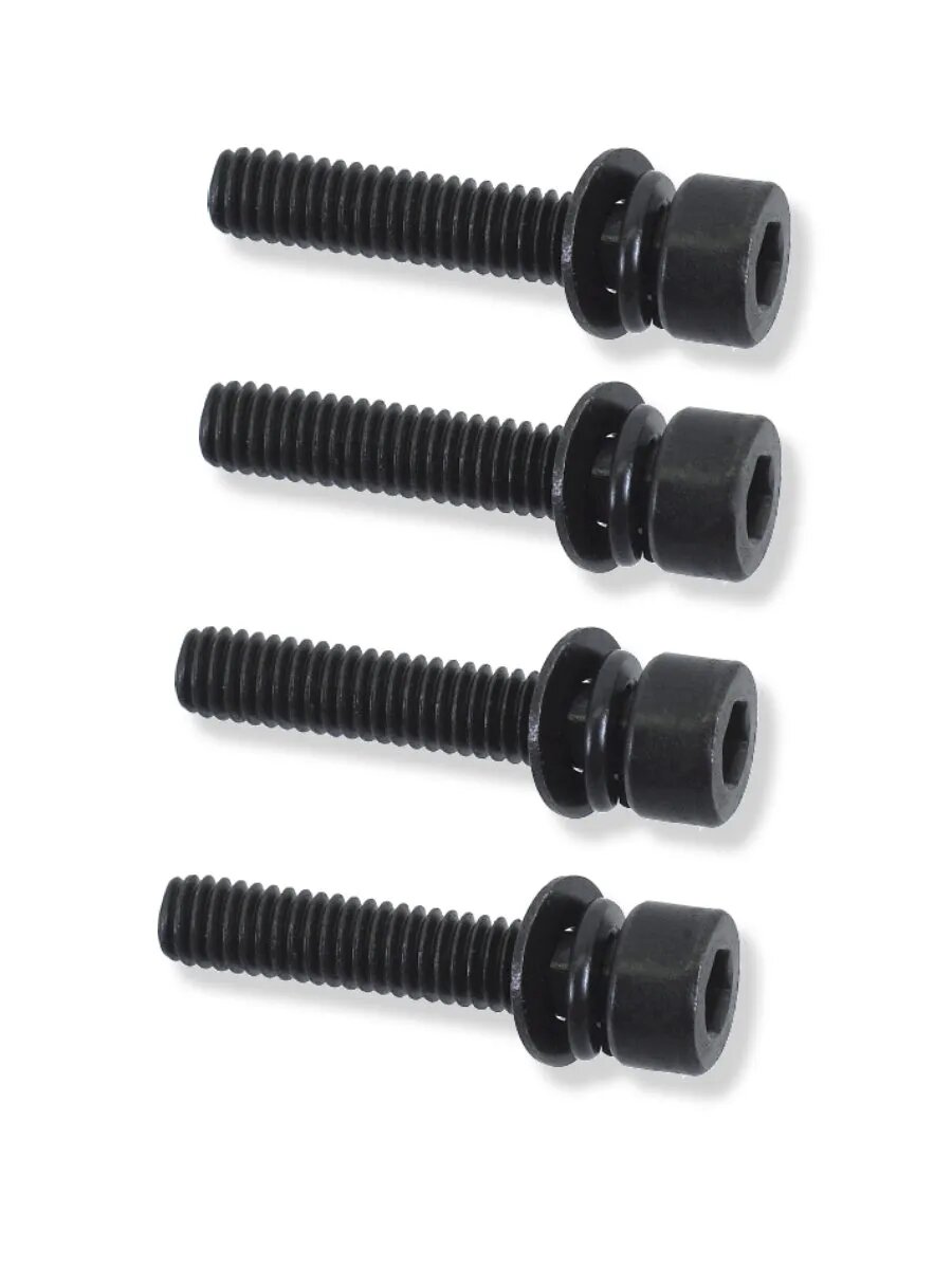 Болты для редуктора на триммер универсальные каленные/черные HUTER L--35мм. M-6мм (4шт)