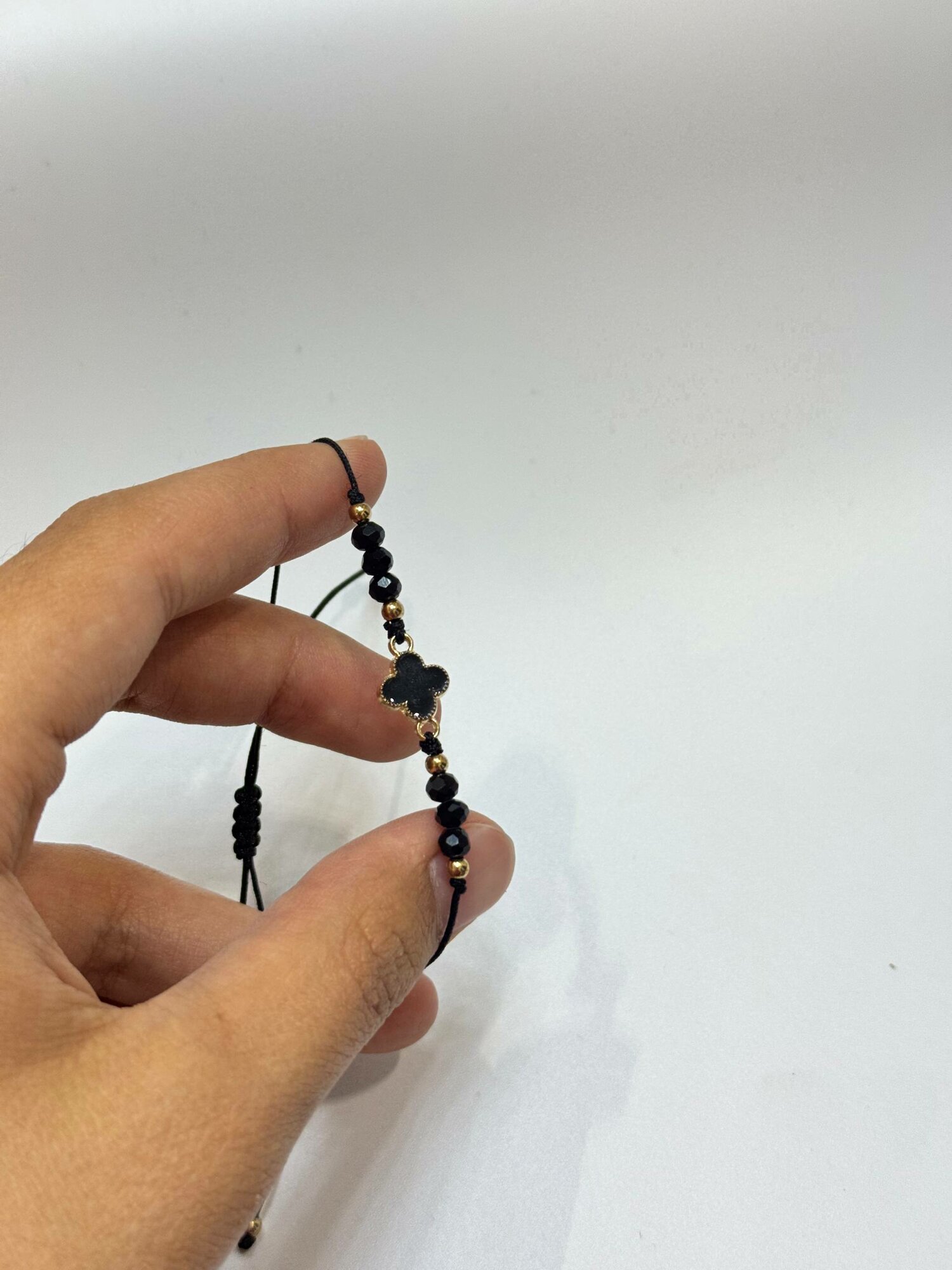 Браслет  Van Cleef, черный — фото 1