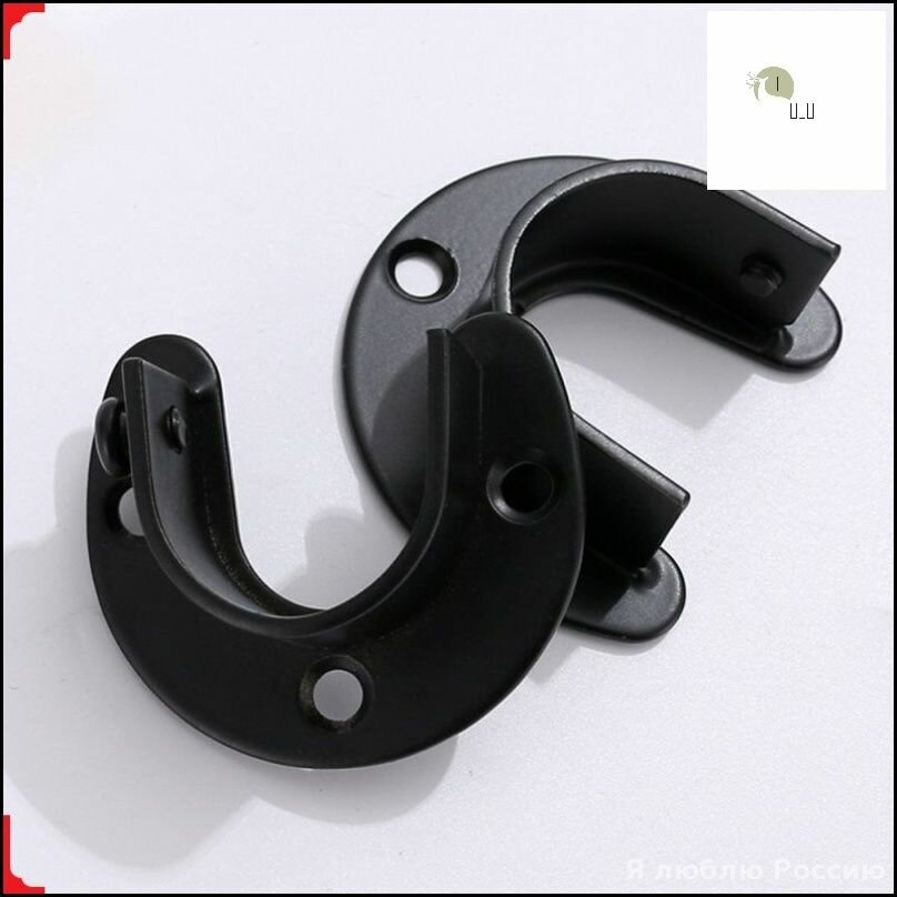 Эксклюзивные усиленные кронштейны для крепления душевой штанги  сталь нержавеющая  комплект 2 шт