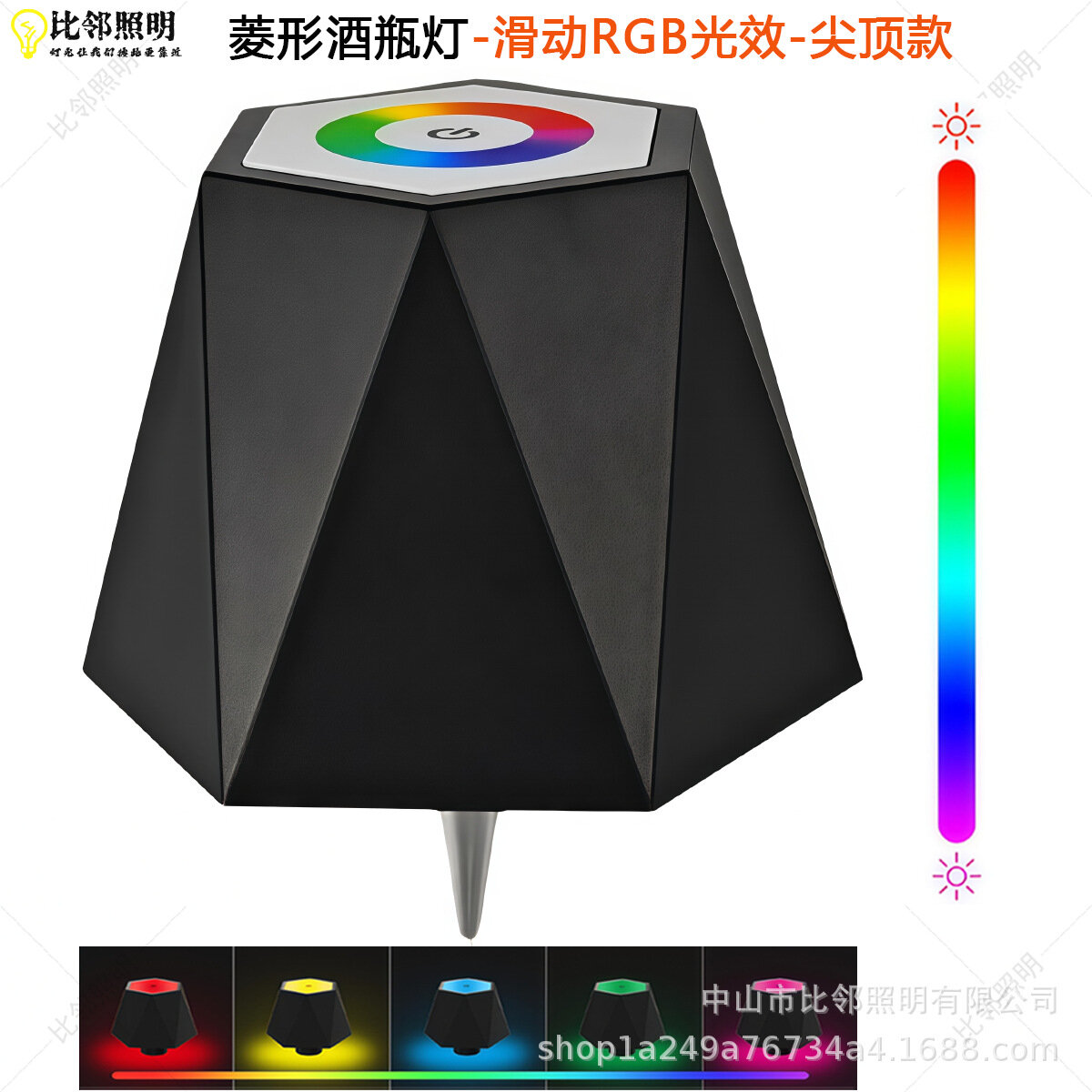 Перезаряжаемая светодиодная настольная лампа со световыми эффектами RGB, рассеянное освещение в форме бутылки, налобный светильник в форме бутылки, подключаемый светильник в форме бутылки