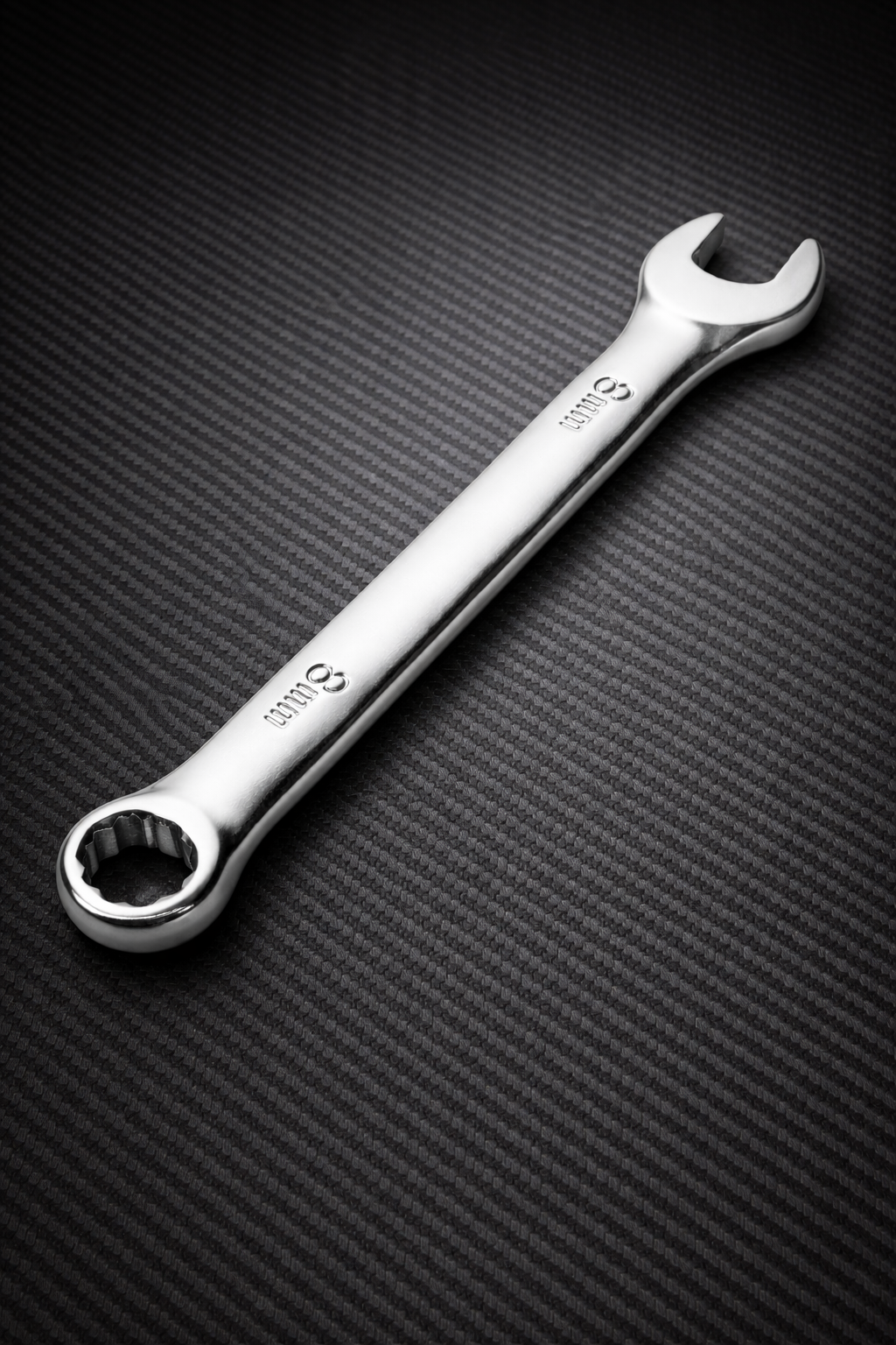 Гаечный ключ комбинированный 8 мм из хром-ванадиевой стали, повышенная прочность