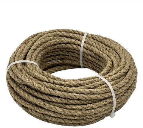 Веревка джутовая STARFIX SMP-45266-20 6 мм 20 м крученая