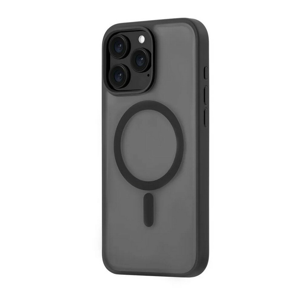 Чехол-накладка uBear Cloud Mag Case для смартфона Apple iPhone 16 Pro Max Black — фото 1
