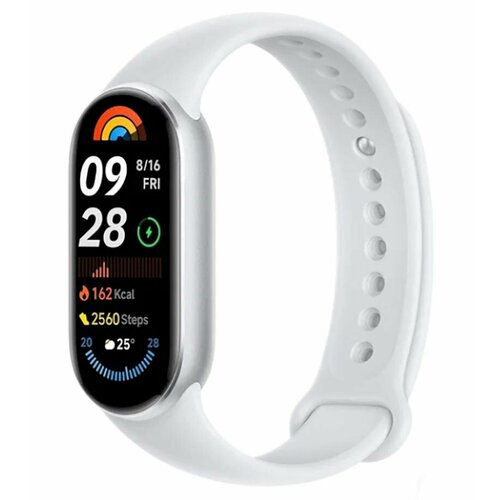 Умный браслет Xiaomi Mi Smart Band 9 Global Glacier Silver 4190₽