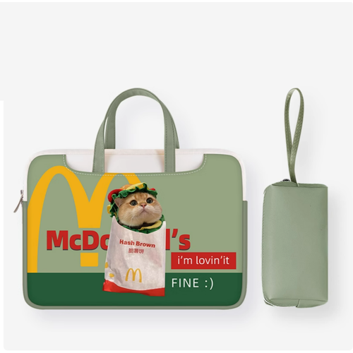 Сумка для ноутбука с мини сумкой для зарядного устройства