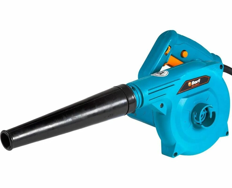 Воздуходувка электрическая Bort BSS-600-R синий