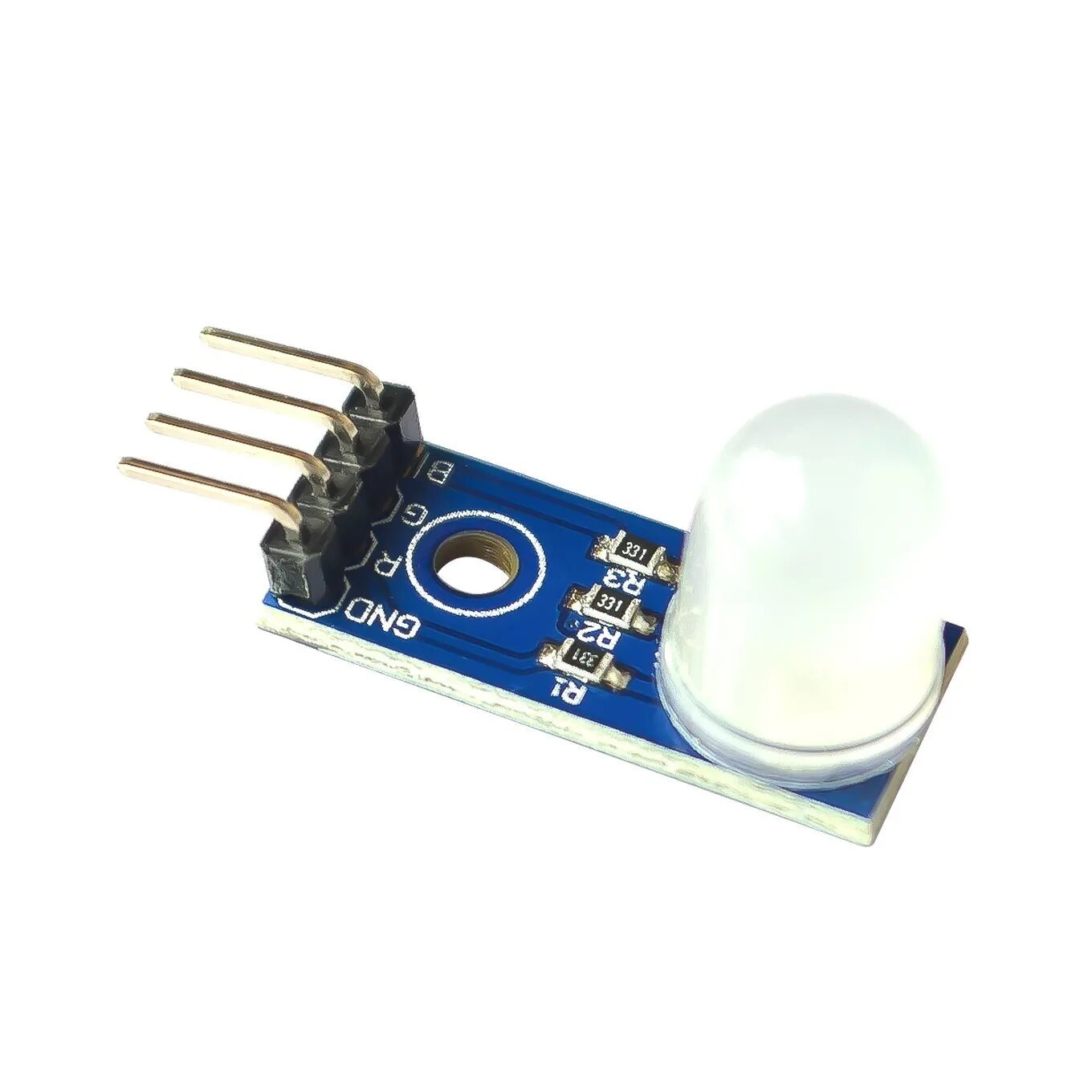 Светодиодный модуль RGB 10 мм, светоизлучающий диод для Arduino