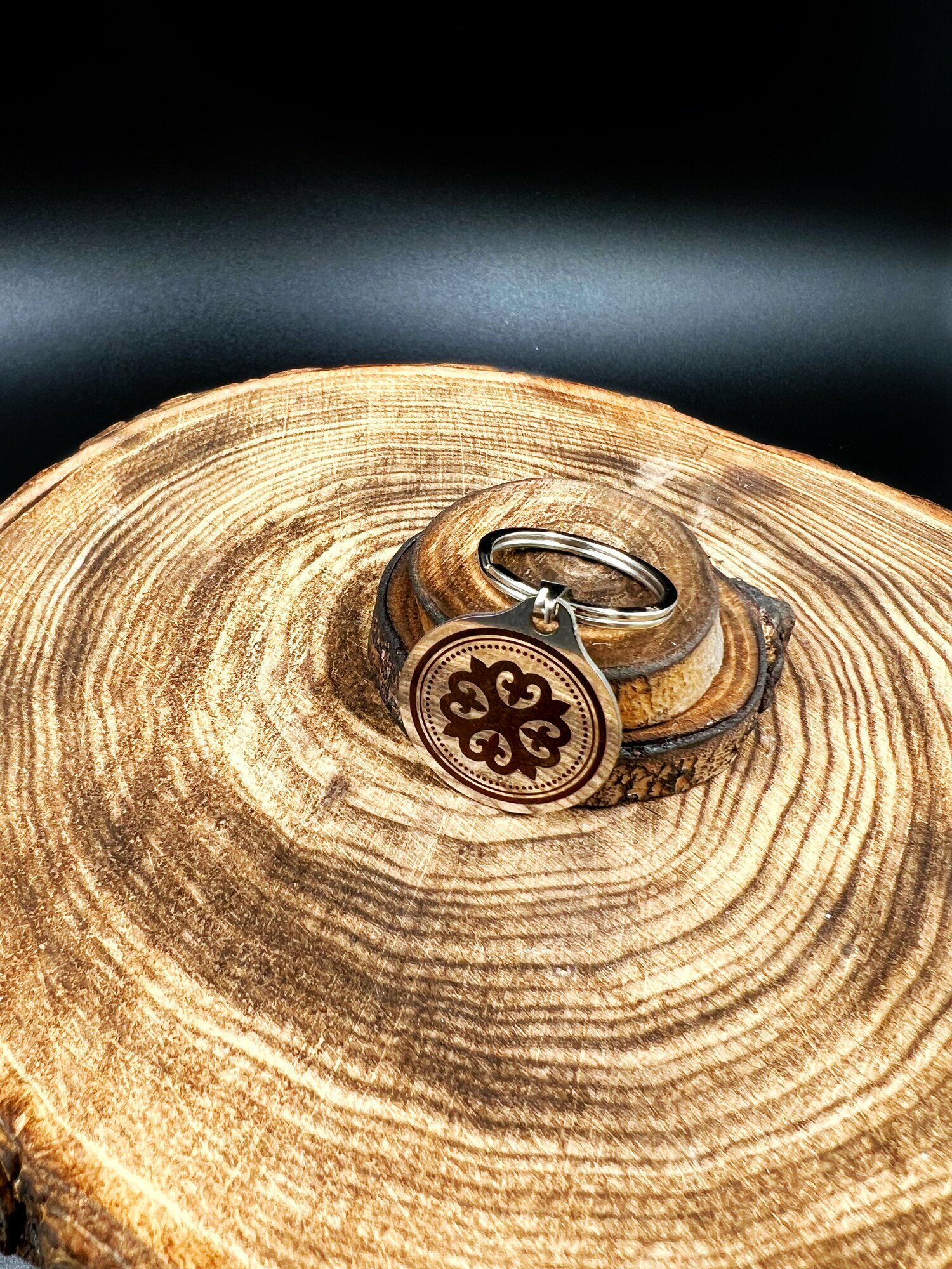 Амулет Зажиточный орнамент изобилия - для привлечения денег, ручная работа, нержавеющая сталь — фото 1