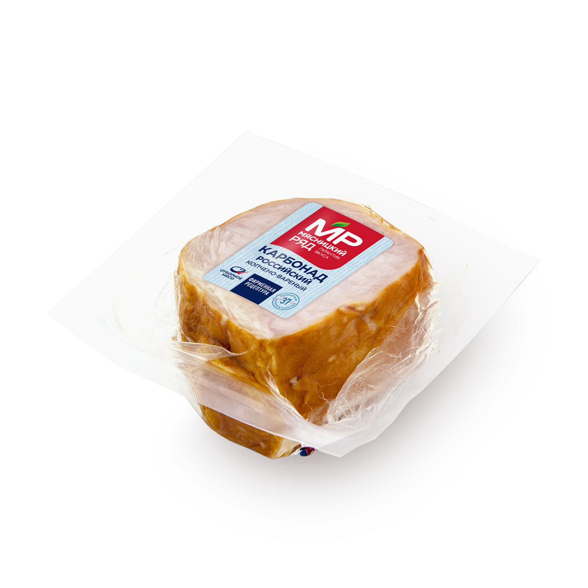 Карбонад "Мясницкий ряд", копчёно-варёный, свинина, вакуумная упаковка, 280 г