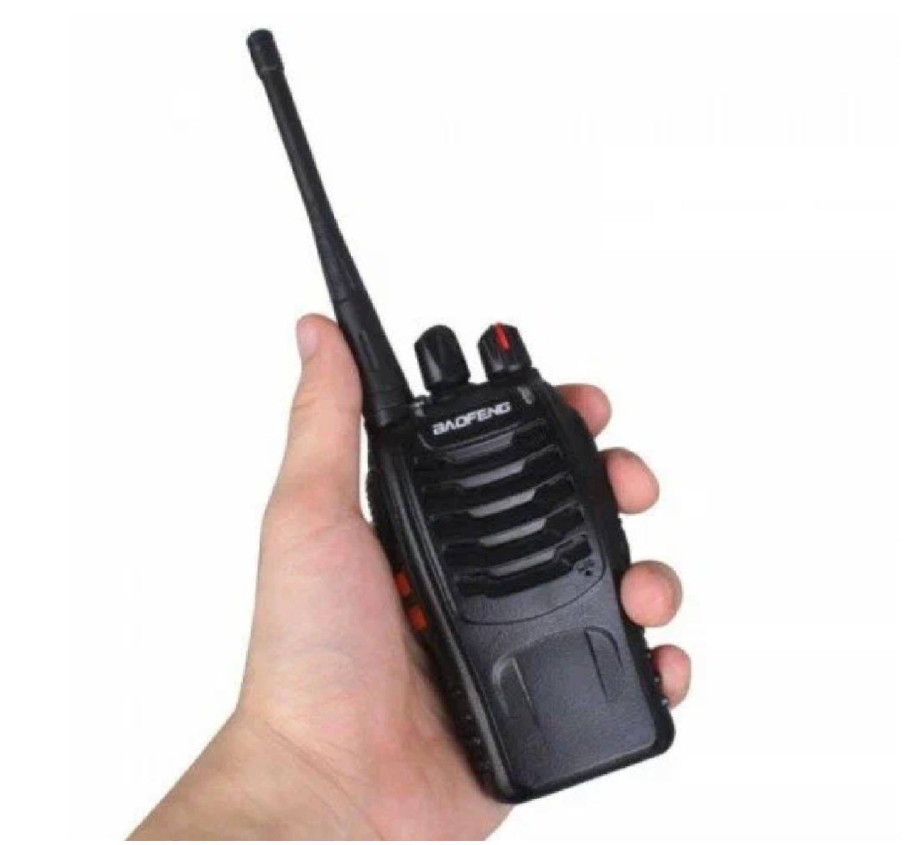 Комплект радиостанций Baofeng BF-888S Black, 1500mAh, черные (рации 2 шт.) — фото 1